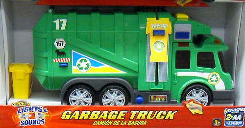 fast lane action wheels garbage truck