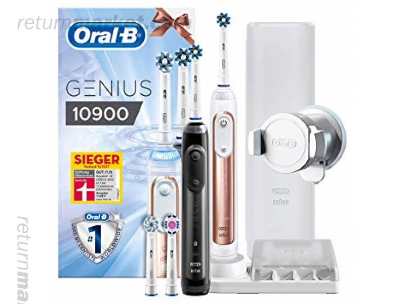 Braun Oral-B PRO 6500 Spazzolino Elettrico Ricaricabile Edizione Limitata Confezione Doppia