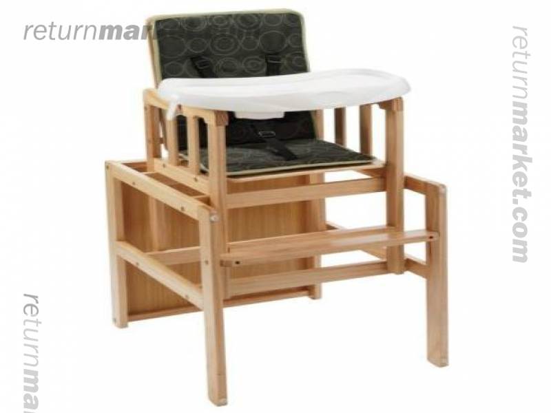 babystart wooden high chair